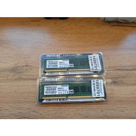 Оперативная память Patriot, DDR3, 8Gb, (1x8 Gb,), 1333 MHz, CL9, DIMM