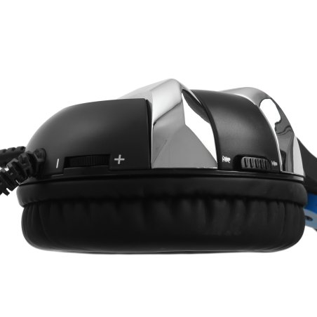 Гарнитура игровая Crown CMGH-3001 черный/синий