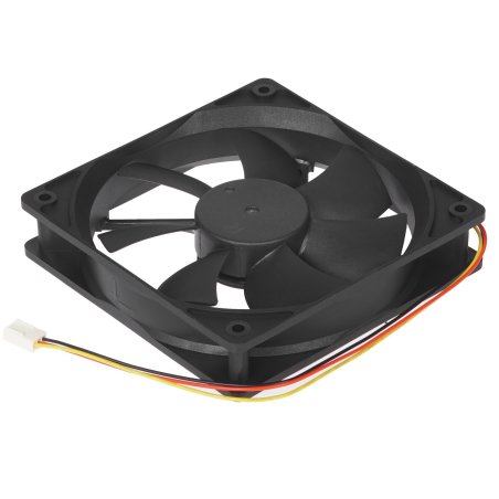 Вентилятор для корпуса Gembird FANCASE3 черный, 120 мм, 2000 об/мин, 38 дБ, 3 pin