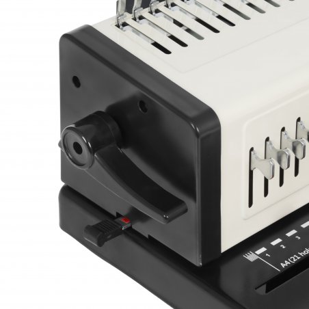 Переплетчик Office Kit B2125N A4/перф.23л.сшив/макс.500л./пластик.пруж. (4.5-51мм)