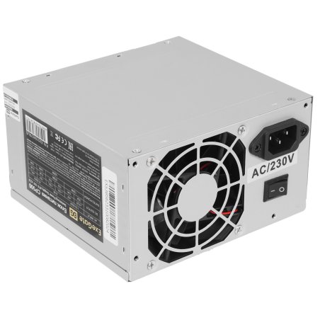 Блок питания ExeGate CP500 (EX219457RUS), 500Вт, 80мм, серебряный