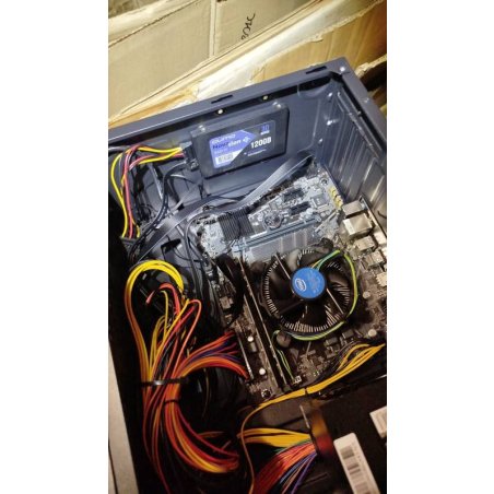 Компьютерный корпус Minitower ExeGate mEVO-9302-RGb-500W-12 (mATX, БП 500NPX с вент. 12см, 2*USB+1*USB 3.0, HD аудио, черный с RGb подсветкой)