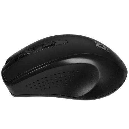 Мышь беспроводная Defender Datum MM-265 черный, 1600 dpi, радиоканал, USB, кнопки - 4