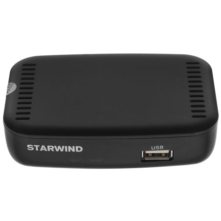 Ресивер DVB-T2 Starwind CT-160 черный