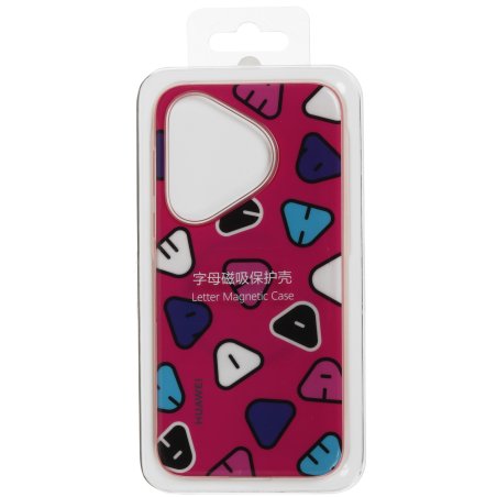 Чехол-накладка Huawei Letter Magnetic Case для смартфонов HUAWEI Pura 70, Pink, 51995464