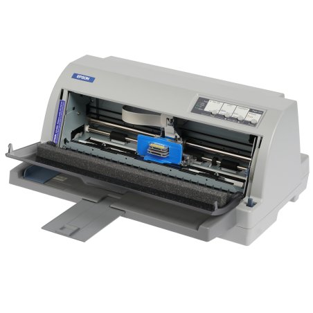 Принтер матричный Epson LX-350 (C11CC24031/C11CC24032), (А4, 357 cps (12 cpi), USB, LPT, COM)