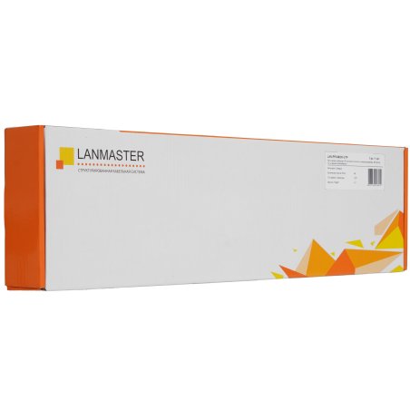 Патч-панель наборная Lanmaster LAN-PPC48OK-UTP 19" 1U 48xRJ45 UTP