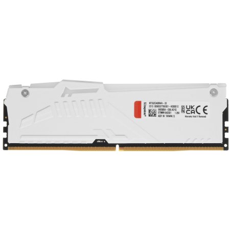 Оперативная память Kingston FURY Beast White EXPO, DDR5, 32Gb (1x32 GB), 6000 MHz, CL30, радиатор, белый