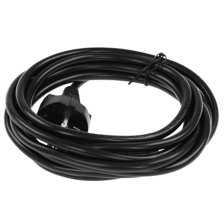 Кабель питания сист.блок-монитор Gembird 4.5-5.0м, черный, с зазем., пакет PC-189-15