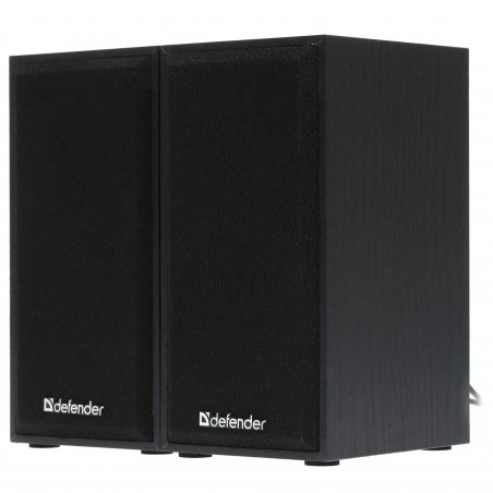Акустическая система Defender SPK-240 2.0 черный (2x3 Вт, USB пит, раз. д. науш.)