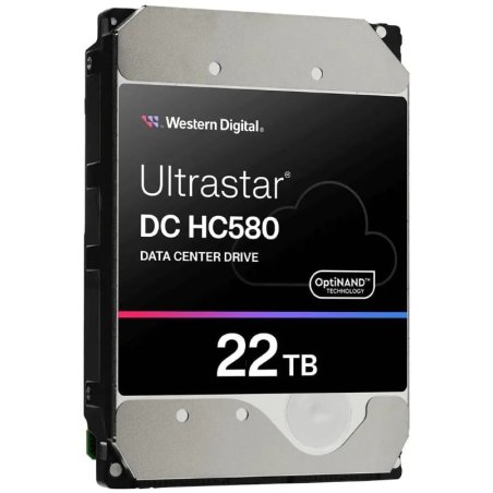 Жесткий диск серверный Western Digital 3.5" 24TB WD Ultrastar DC HC580 WUH722422ALE6L4 SATA 6Gb/s, 7200rpm, 512MB, 512e/4Kn