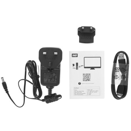 Внешний HDD 3.5" Western Digital My Book, 12TB, USB 3.2 Gen 1 Type-A, 5400 rpm, черный