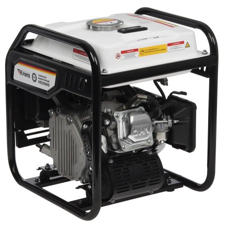 Электрогенератор бензиновый инверторный Kranz KR2500IO, 2.5 кВт, 96 дБ, 27 кг