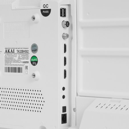 Телевизор Akai 32" TA32BH502 белый LED HD