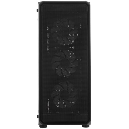Компьютерный корпус Bloody BD-CC114F черный без БП ATX 4x120мм 1xUSB 2.0 1xUSB 3.0 audio bott PSU