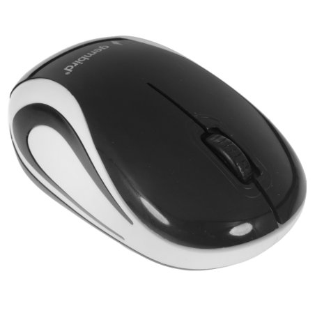 Мышь беспроводная Gembird MUSW-610 черный, 1200 dpi, радиоканал, USB, кнопки - 3
