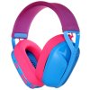 Гарнитура Logitech G435 синий/розовый, беспроводная, Bluetooth/USB, до 18 ч