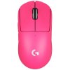 Мышь беспроводная Logitech G PRO X SUPERLIGHT розовый, 25600 dpi, радиоканал, USB, кнопки - 5