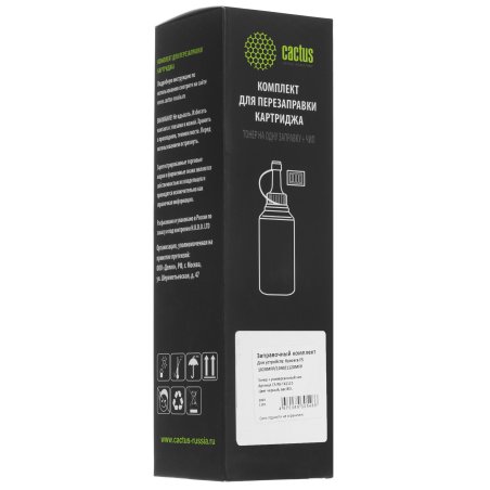 Тонер Cactus CS-RK-TK1110 черный флакон 80гр. (в компл.:чип) для принтера Kyocera FS-1020/1040/1120