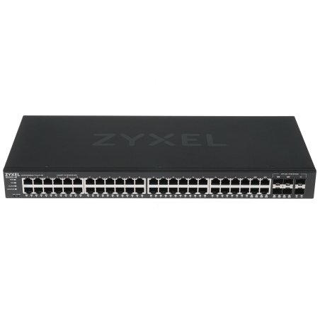 Коммутатор Zyxel GS1920-48v2 Hybrid Smart switch Zyxel Nebula Flex, 44xGE, 4xCombo (SFP/RJ-45), 2xSFP, Standalone / cloud management