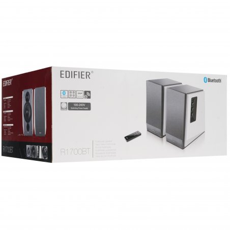 Колонки Edifier R1700BT White Активные, 2 x 33W RMS, 30-20000Гц, дерево, пульт ДУ, Bluetooth