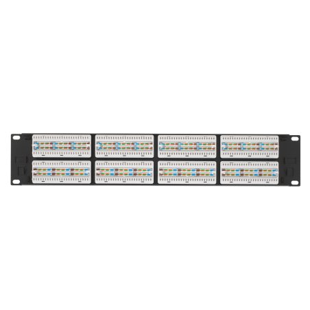 Патч-панель Lanmaster LAN-PPL48U5E 19" 2U 48xRJ45 кат.5e UTP