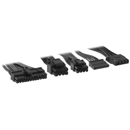 Блок питания Powercase PW500 (80 Plus, ATX 2.31, 500W, APFC, DC-DC, 120мм Fan) / PS-500W-DC