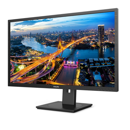 Монитор 31.5" Philips 32E1N1800LA VA 3840x2160, 60 Гц, 4 мс, 16:9, 300 кд/м², 2xHDMI 2.0, DP, 3.5 мм, динамики (2x2 Вт), HDR10, черный