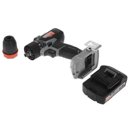 Дрель-шуруповерт аккумуляторная ИНТЕРСКОЛ ДА-13/18ВК, 18 В, 2 А·ч, аккумуляторная