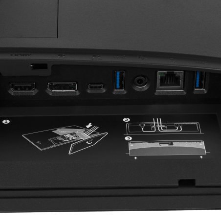 Монитор 24" DELL P2424HT IPS 1920x1080, 60 Гц, 5 мс, 16:9, 300 кд/м², 1xHDMI, 1xDP, 1xUSB-C, сенсорный, черный/серебристый