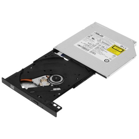 Оптический привод ASUS SDRW-08U1MT/BLK/B/GEN bulk, dvd-rw, internal, slim ; 90DD027X-B10000