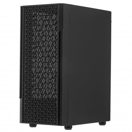 Компьютерный корпус Accord 3312 черный без БП ATX 2xUSB2.0 1xUSB3.0 audio bott PSU