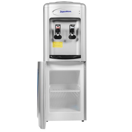 Кулер Aqua Work 0.7-LDR напольный электронный серебристый