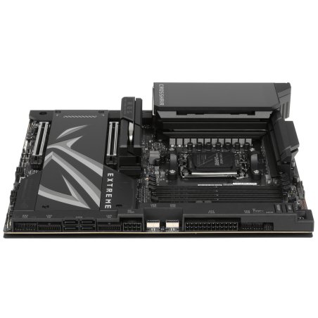 Материнская плата ASUS ROG CROSSHAIR X870E HERO, AM5, AMD X870E, 4xDDR5, 4xSATA, 5xM.2, 2xPCI-E 5.0 x16, 1xHDMI, 2xUSB-C (видео), 2x 5Gb LAN, 6xUSB-A 3.2 Gen 2, 2xUSB-C 3.2 Gen 2, 2xUSB4, 2x3.5 мм, 7.1, ATX
