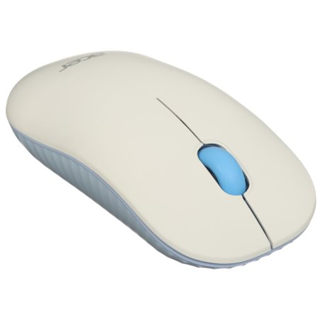 Мышь беспроводная Acer OMR205 белый/голубой, 1200 dpi, радиоканал, USB, кнопки - 3