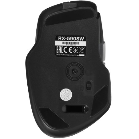 Мышь беспроводная SVEN RX-590SW черный, 1600 dpi, радиоканал, Bluetooth, USB, кнопки - 7
