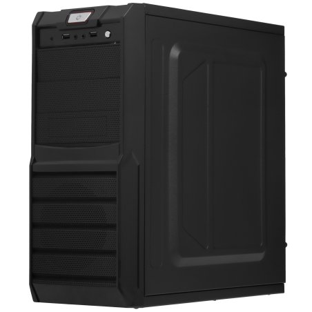 Компьютерный корпус ExeGate EX278402RUS Miditower ExeGate XP-329S Black, ATX, (без БП), 2*USB, Audio