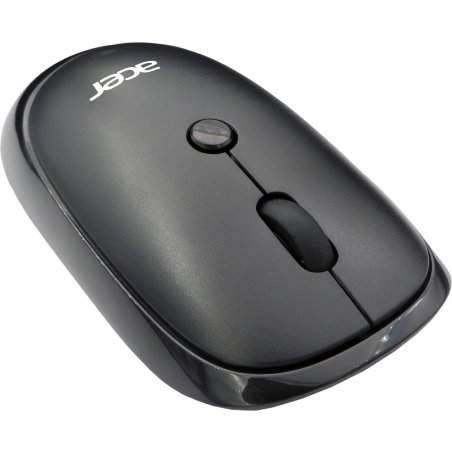 Мышь беспроводная Acer OMR137 черный, 1600 dpi, радиоканал, USB, кнопки - 4