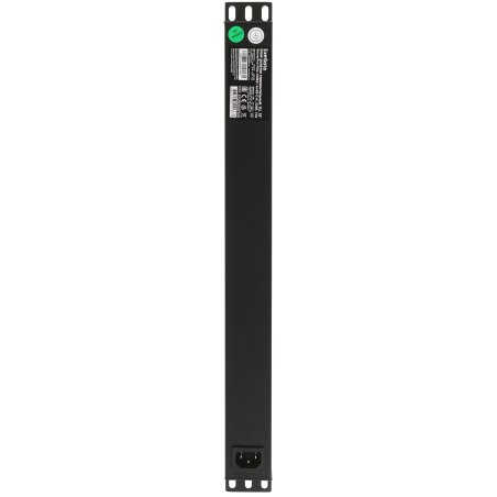 Блок розеток горизонтальный ExeGate ServerPro PDU-19H601 Al-6S-C14, 19", 1U, Алюминий, 6 Schuko, С14, черный
