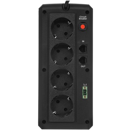 Источник бесперебойного питания UPS CyberPower UT1200EG Line-Interactive 1200VA/700W USB/RJ11/45/Dry Contact (4 EURO)