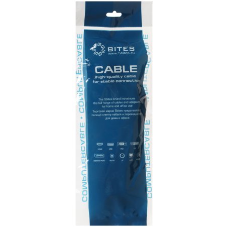 Кабель питания 5bites PC207-18A IEC-320-C13 / CEE 7/7 SHCUKO / 220V / 3G*0.75мм / 1.8м