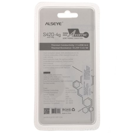 Термопаста ALSEYE S420