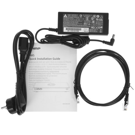 Сетевой RAID накопитель SMB QNAP TbS-464-8G NAS 4-bay M.2 NVMe, Intel Celeron N5105 4-core/4-thread 2.0-2.9 GHz, 8 Gb DDR4, 2 x 2.5 GbE, 2xUSB 3.2 Gen 1 port, 3xUSB 2.0 port, 2xHDMI Output