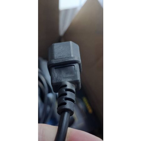 Кабель питания сист.блок-монитор Cablexpert PC-189-1-1.8M, 1.8м, C13-C14, 3x1кв.мм., черный, с заземлением