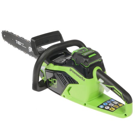 Цепная пила Greenworks GD40CS18K4 аккум. дл.шины:16" (40cm) 1аккум. 4А·ч ЗУ (2005807UB)