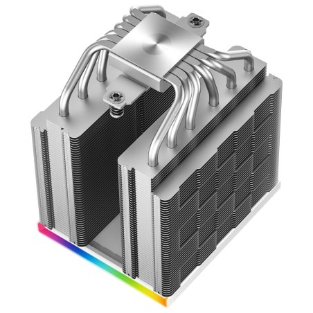 Кулер для процессора DEEPCOOL AK620 DIGITAL SE LGA20XX/1700/1200/115X/AM5/AM4 (9шт/кор, TDP 260W, PWM, DUAL Fan 120мм, 6 тепл. трубок, ARGb, черный) RET (R-AK620-BKADMN-GJD)