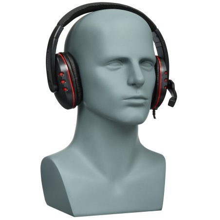 Гарнитура Nakatomi HS-T50MV черный (c рег. громкости)