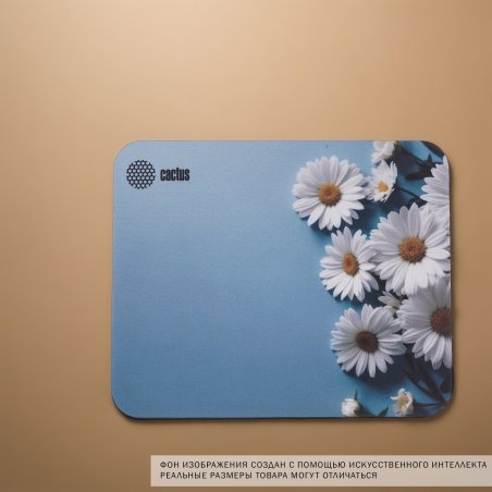 Коврик для мыши Cactus Daisies 250x200x3мм (CS-MP-D07S)