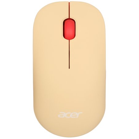 Комплект клавиатура + мышь Acer OCC205 беспроводной USB, 1200 dpi, зеленый/желтый