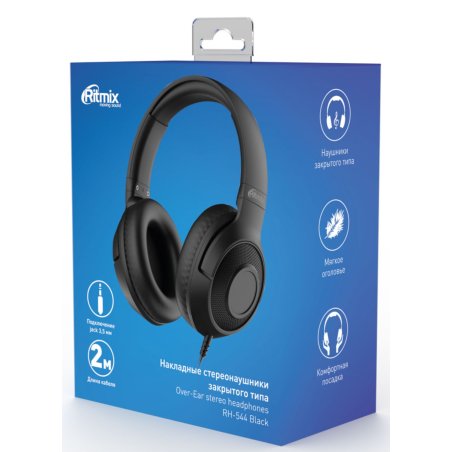 Игровые наушники RITMIX RH-544M черный